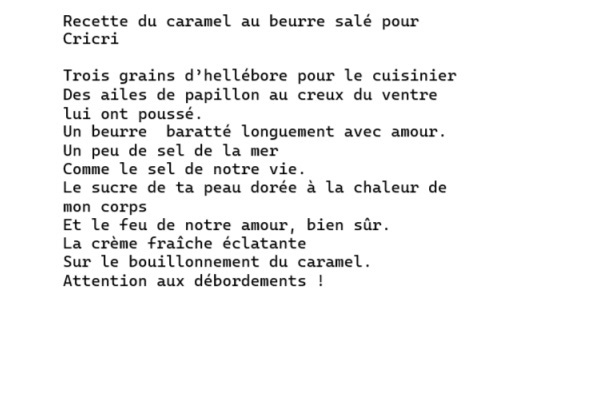 caramel au beurre salé